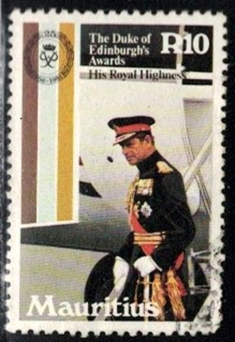 Duke Of Edombirgj's Awards, 25th Anniversary, Mauritius Stamp SC#536 Used - Autres - Océanie