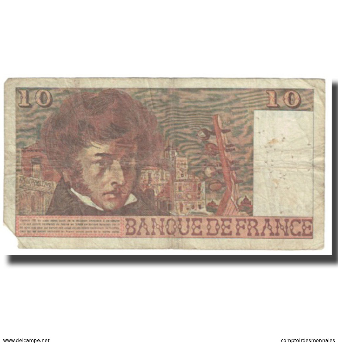 France, 10 Francs, 1977, 1977-06-02, TB, KM:150c - 10 F 1972-1978 ''Berlioz''