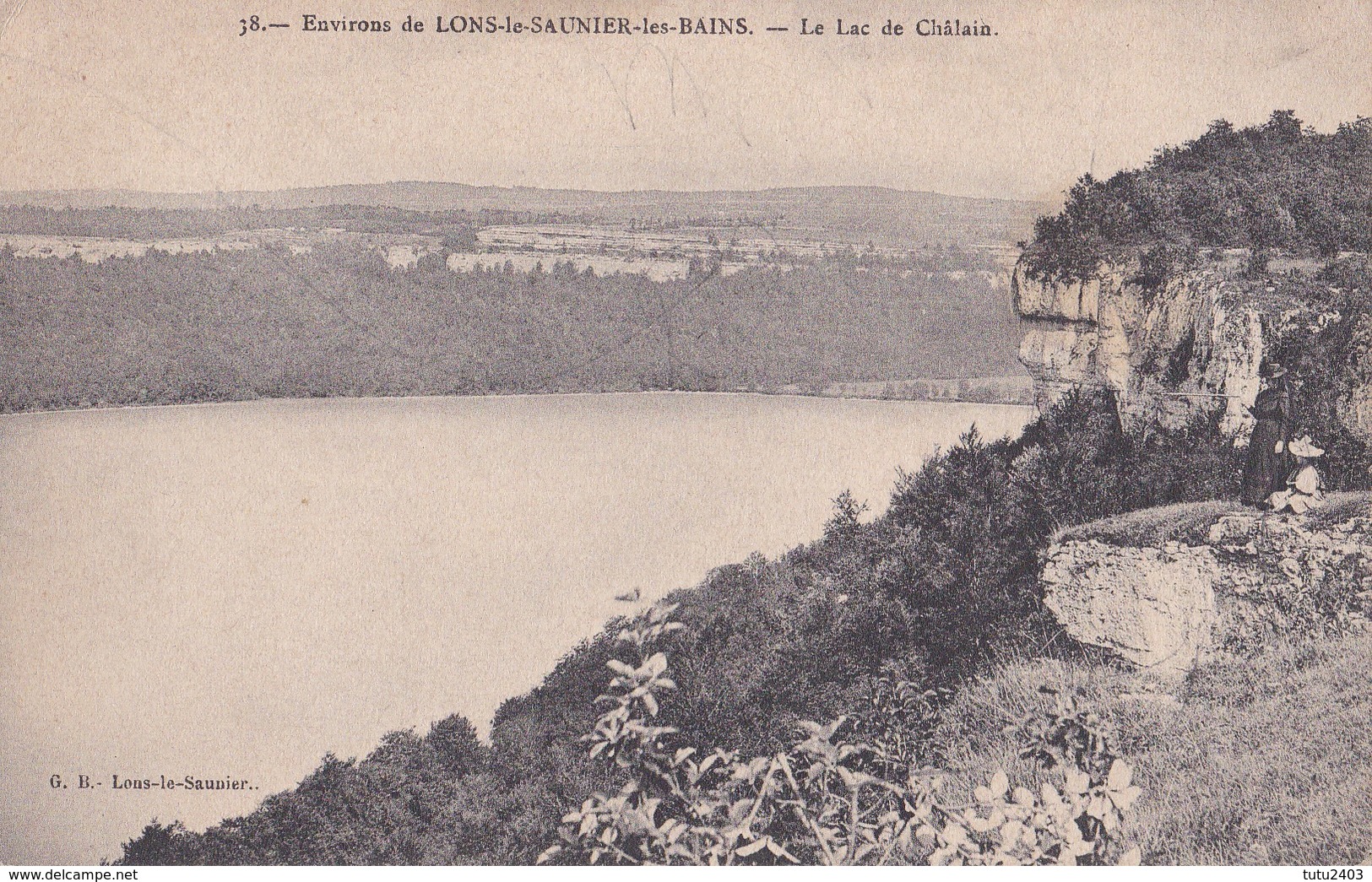 38 ENVIRONS DE LONS LE SAUNIER                       Le Lac De Chalain - Lons Le Saunier