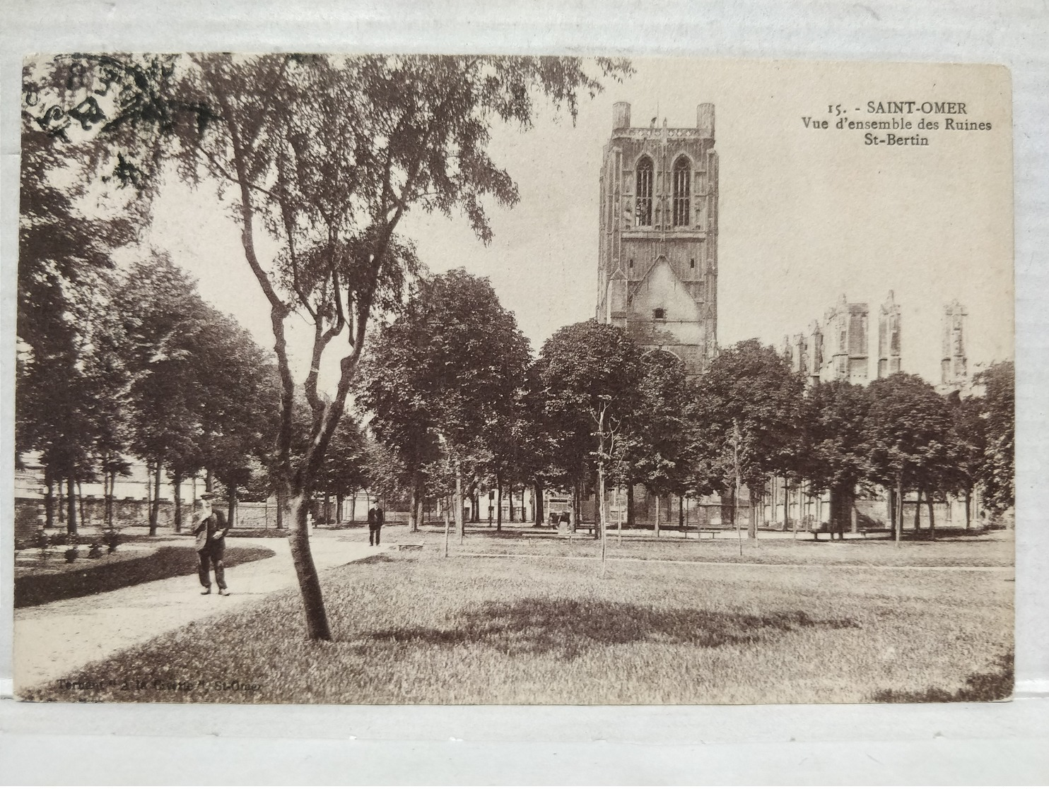 Saint Omer. Ruines De St-Bertin - Saint Omer