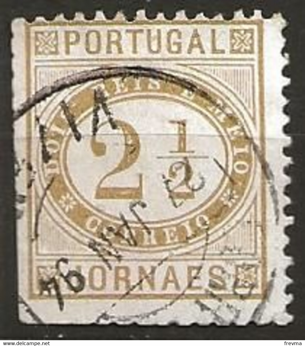 Timbre Portugal 1876 - Gebruikt