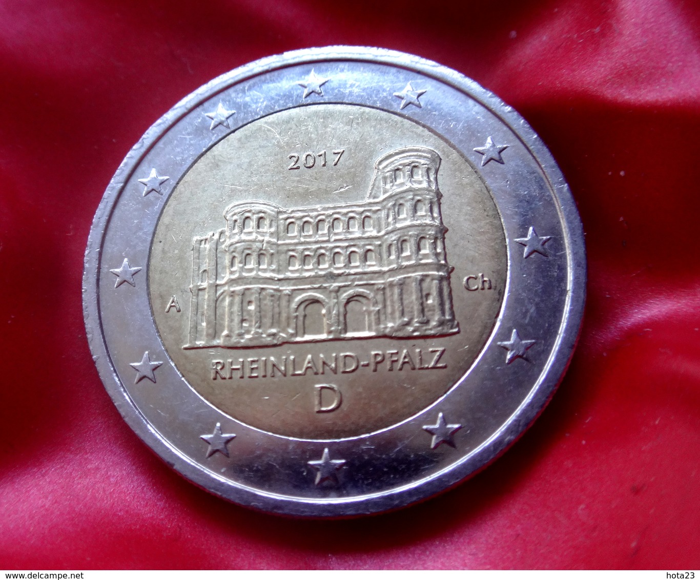 Germany 2 Euro 2017 Rheinland-Pfalz Porta Nigra -  A -  Coin  CIRCULATED - Alemania