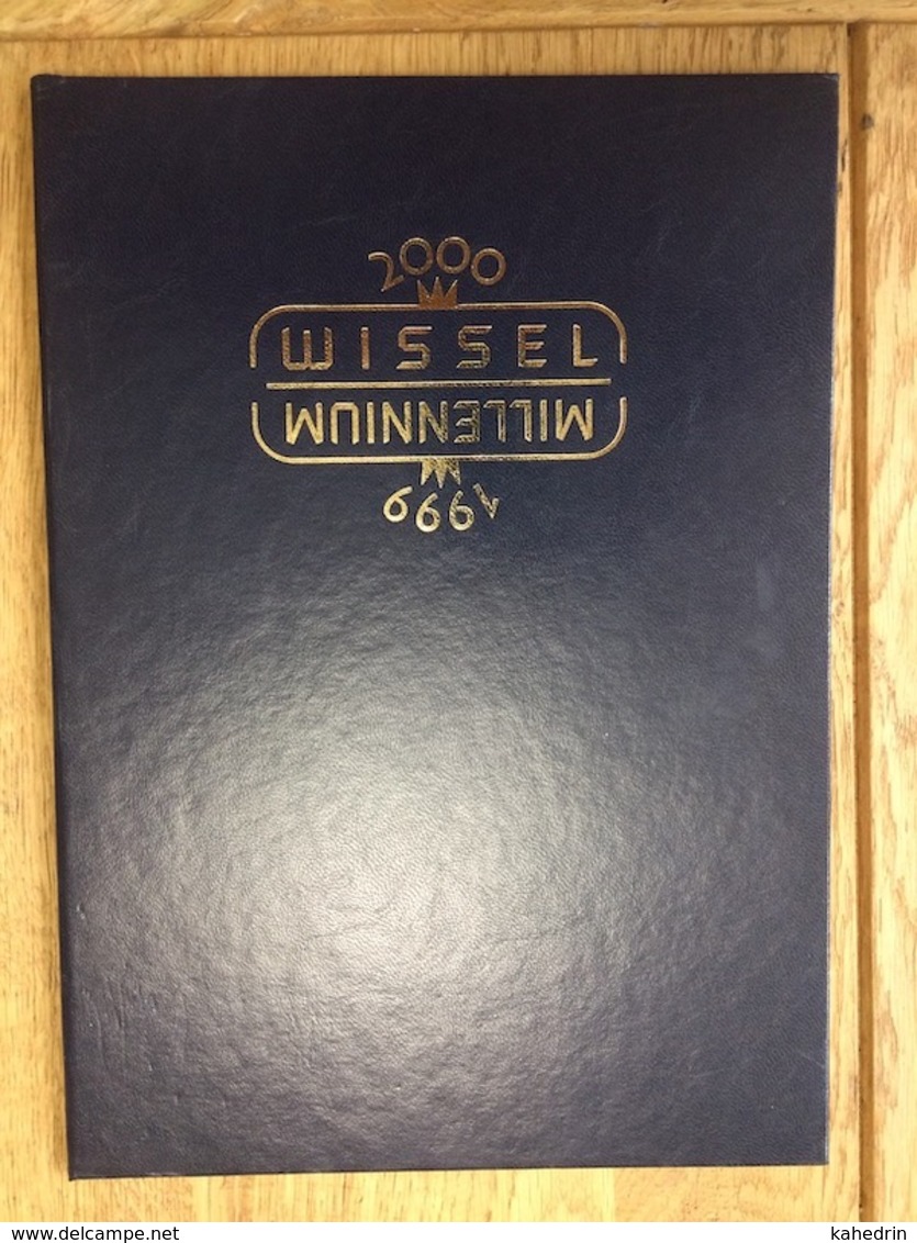 Nederland Pay Bas Olanda Netherlands 2000, Millennium Wissel With 2 Covers, Tintin Haddock Milou Kuifje Bobbie - Brieven En Documenten