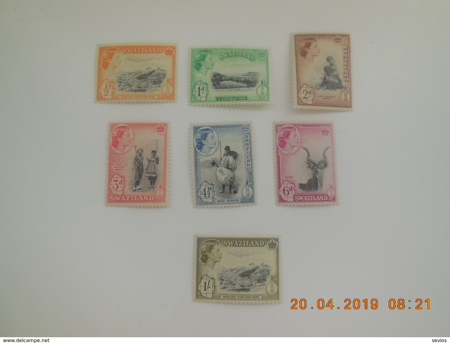 Sevios / Groot Brittannie / **, *, (*) Or Used - Swaziland (...-1967)