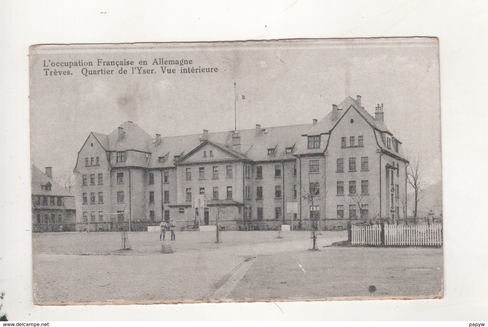 L Occupation Francaise En Allemagne Treves Quartier De L Yser Vue Interieure - Autres & Non Classés