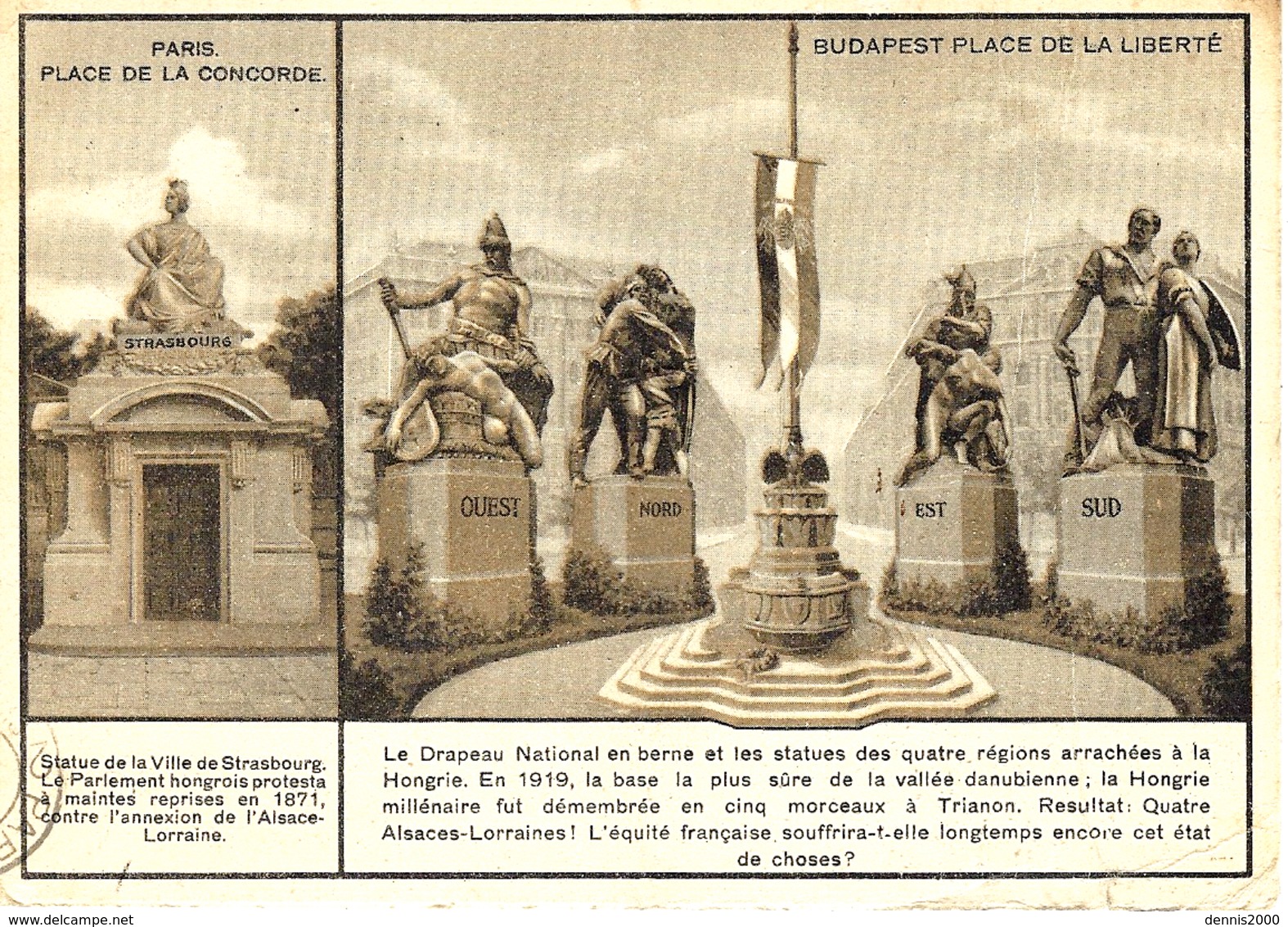 POSTCARD  About 1919 Events - " Français ! Appuyez-nous Dans Notre Lutte Pour La Justice ! " - Briefe U. Dokumente