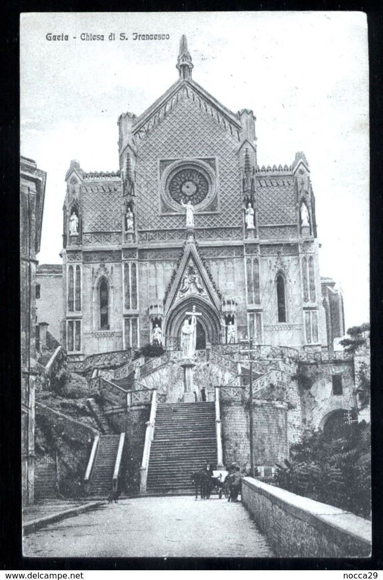 GAETA - LATINA - 1925 -  CHIESA DI S.FRANCESCO - Latina