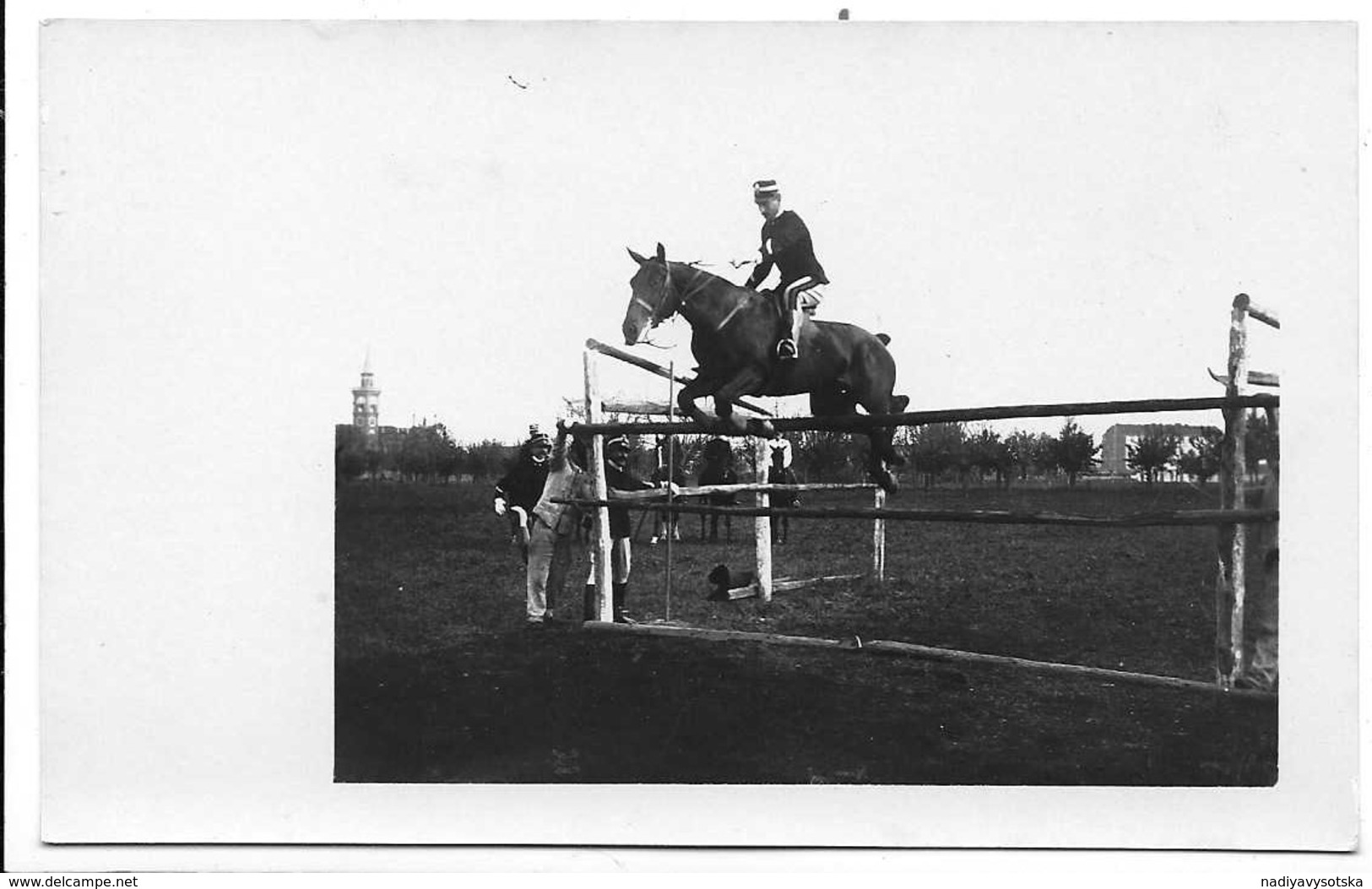 Pinerolo (Torino). Cavallo - Capitano Baldo Bacca - Scuola Di Cavalleria. - Pferde