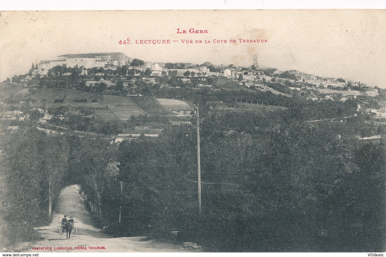 CPA - France - (32) Gers - Lectoure - Vue De La Cote De Terraube - Lectoure