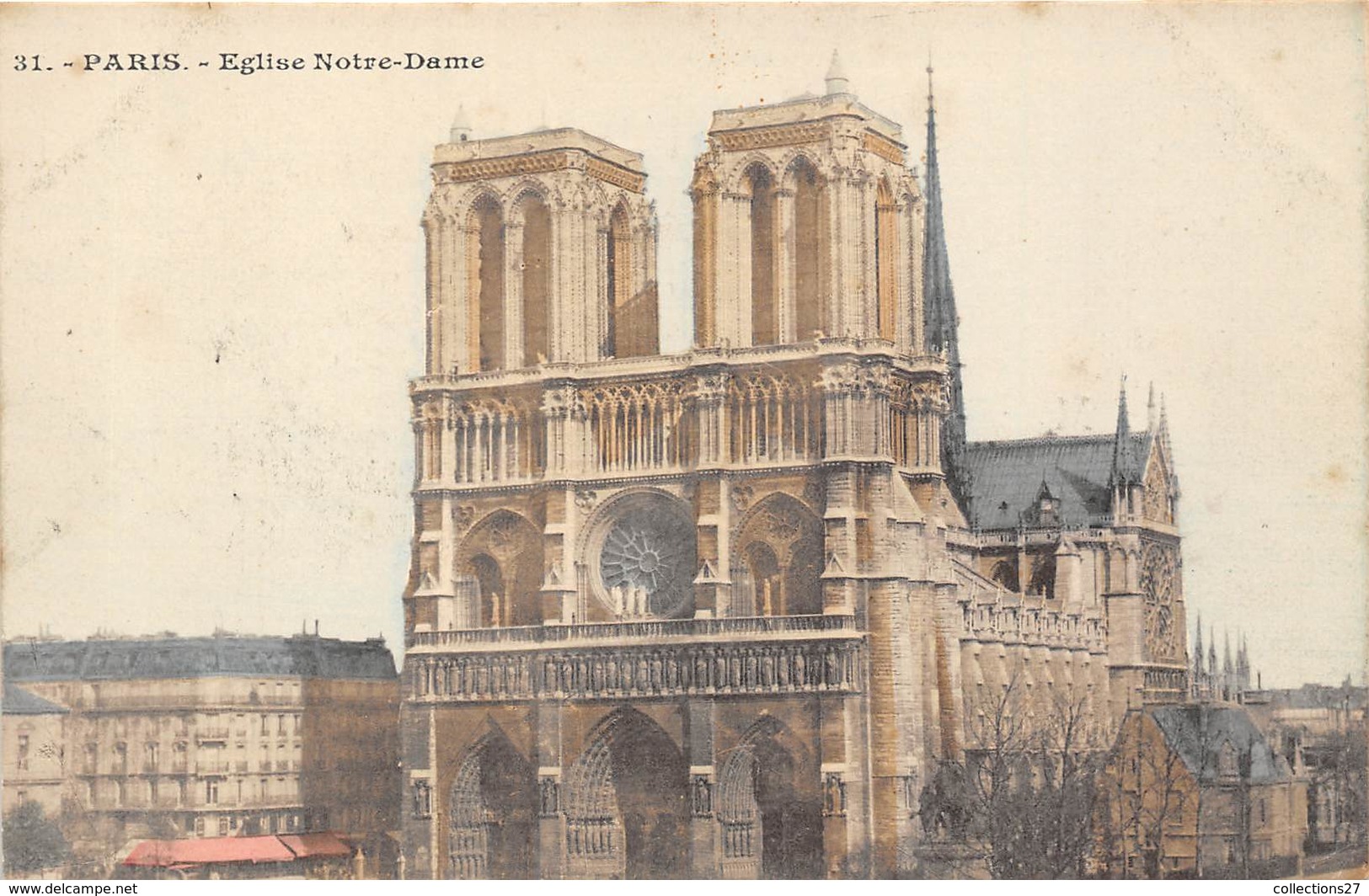 75004-PARIS-EGLISE NOTRE-DAME- - Notre-Dame De Paris
