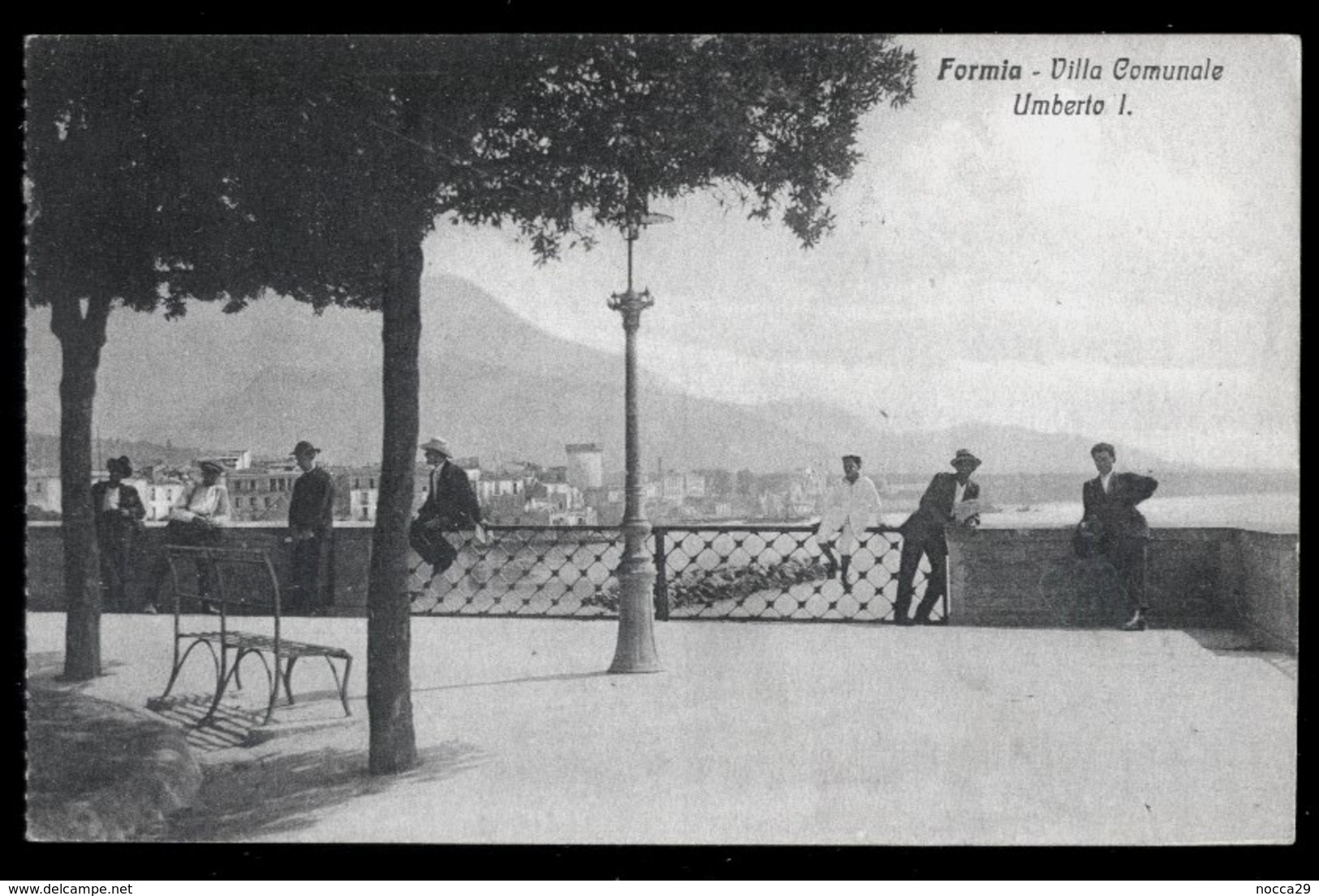 FORMIA - LATINA - 1923 -VILLA COMUNALE UMBERTO 1° - Latina