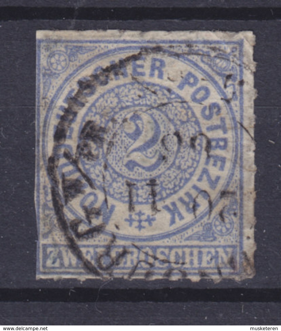 Nord Deutscher Postbezirk 1868 Mi. 5    2 Gr. Talerwährung - Gebraucht