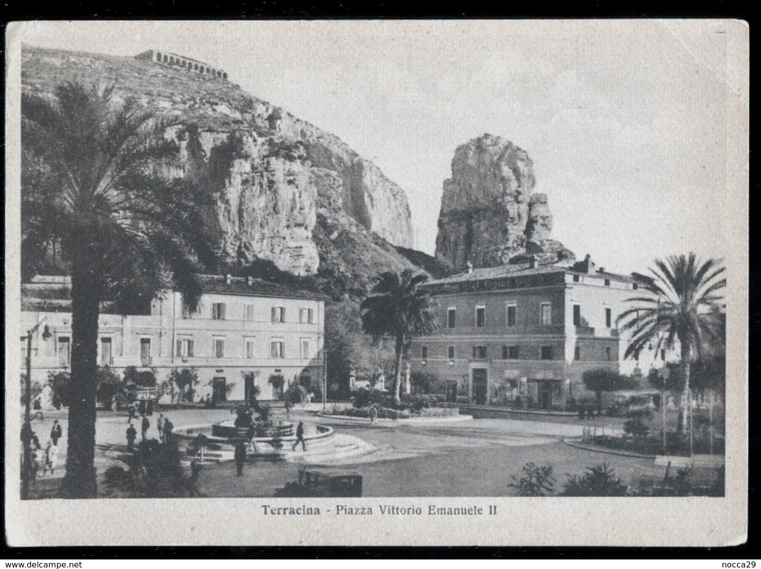 TERRACINA - LATINA - INIZI 900 - PIAZZA VITTORIO EMANUELE II - Latina