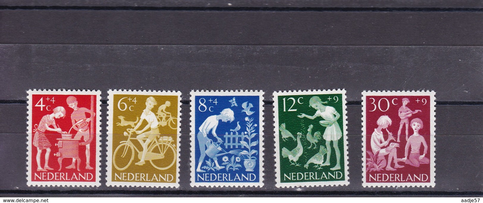 Netherlands Niederlande Pays-Bas NVPH 779-783 (Mi 785-789) 1962 POSTFRIS / MNH ** - Ungebraucht