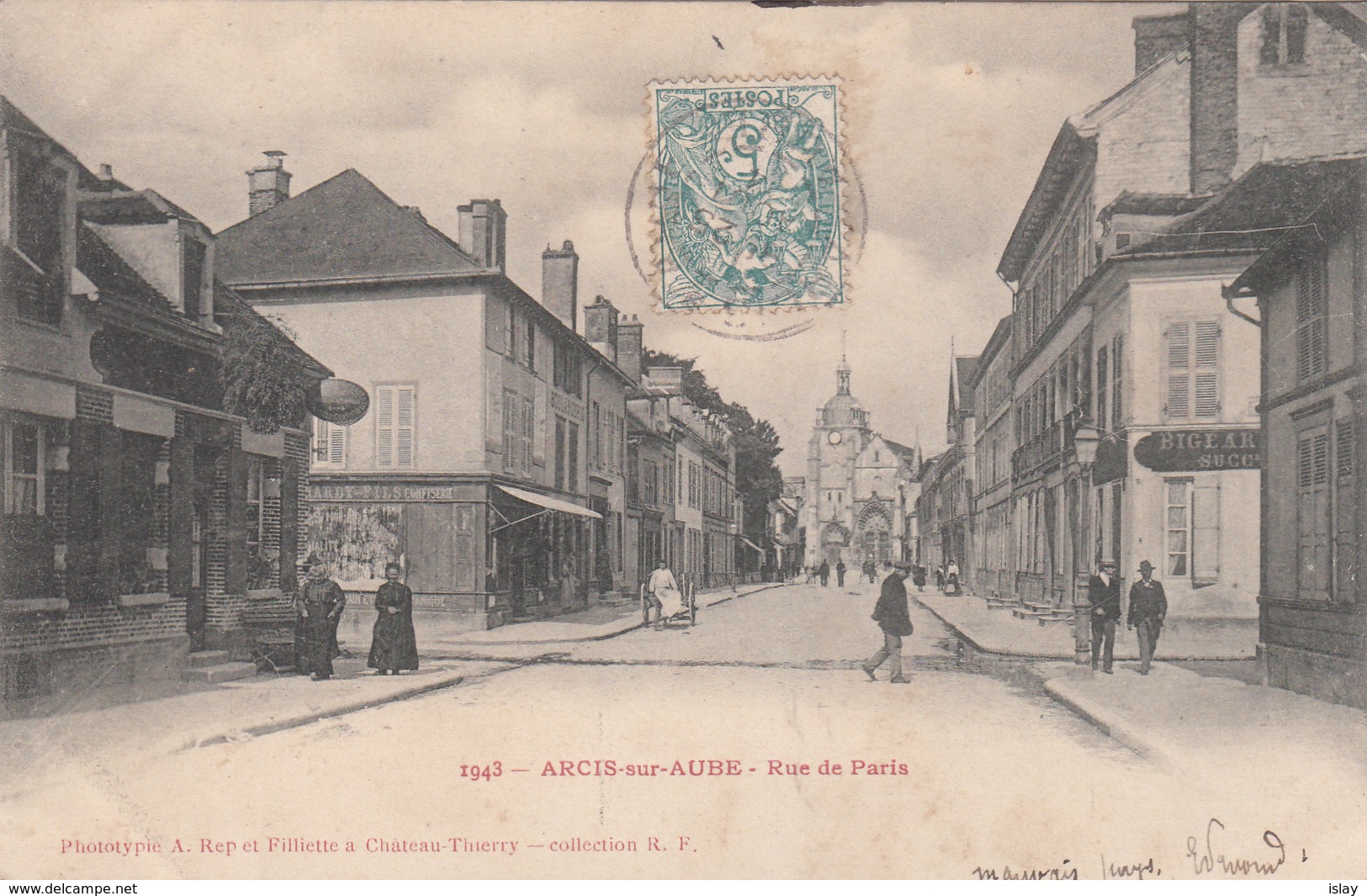 10 - ARCIS -sur- AUBE - Rue De Paris - Arcis Sur Aube