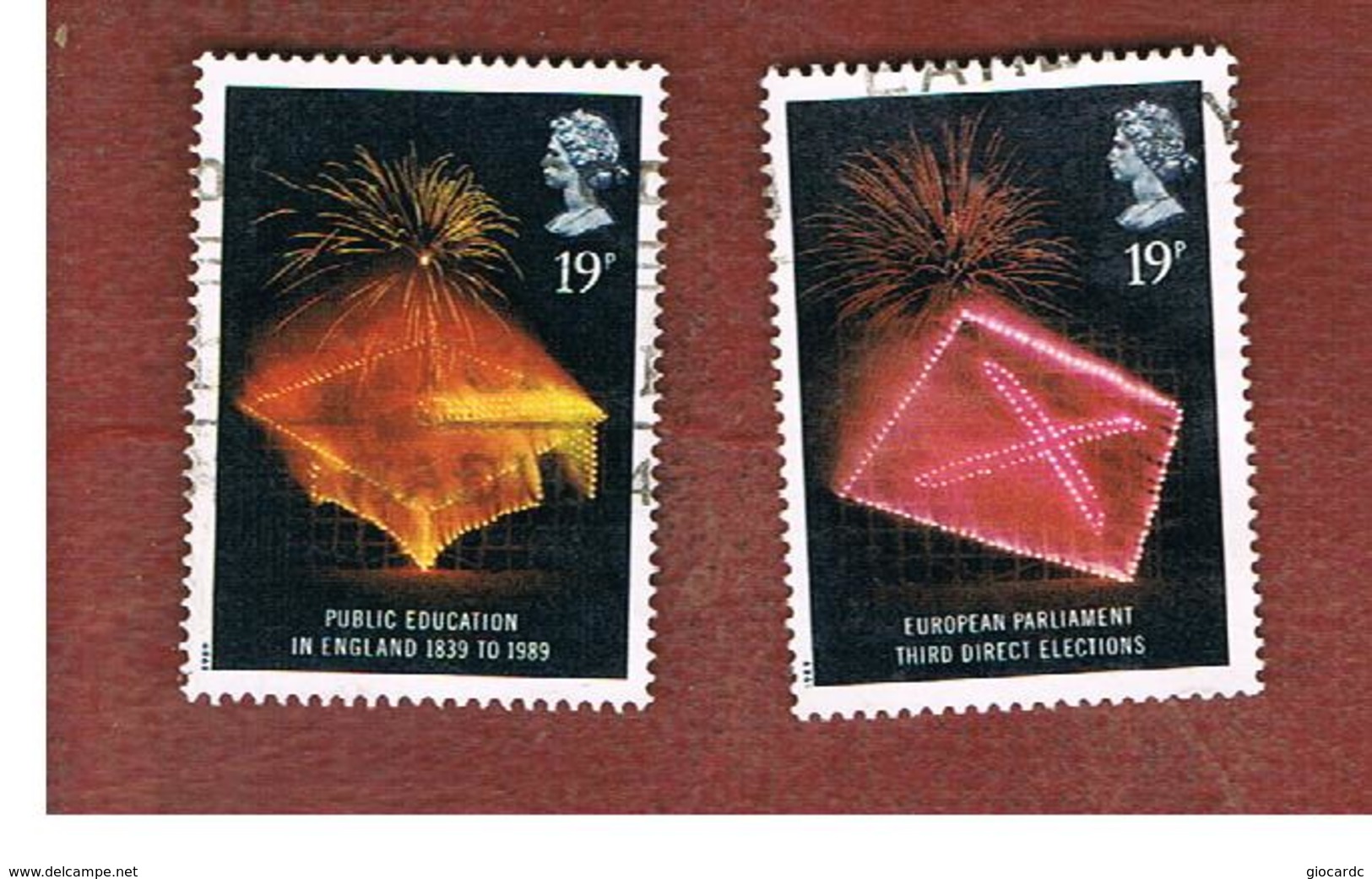 GRAN BRETAGNA (GREAT BRITAIN) - SG 1432.1433  -  1989  ANNIVERSARIES  - USED - Usati