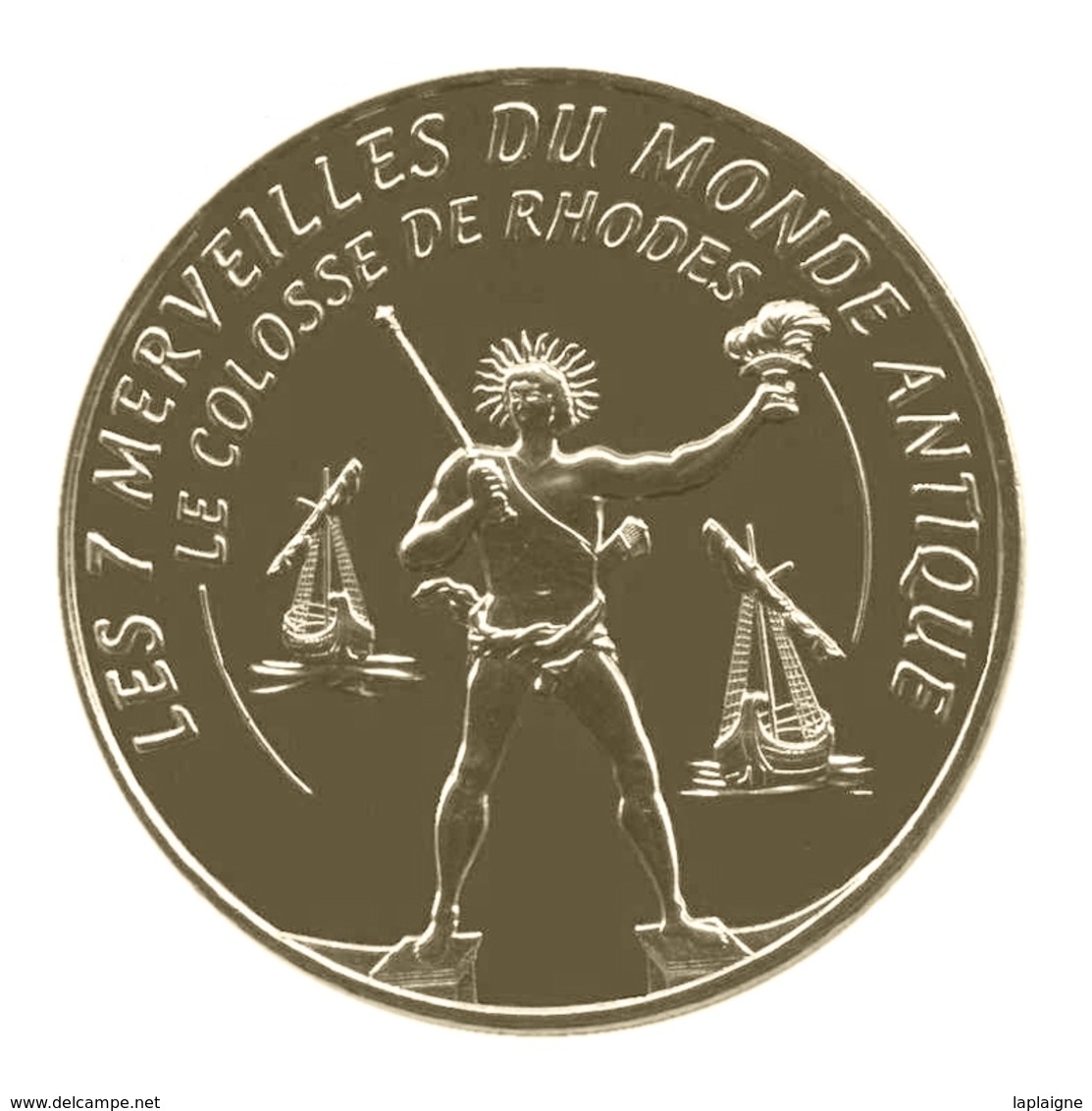 Monnaie De Paris , 2015 , Aubagne , Les 7 Merveilles Du Monde Antique , Colosse De Rhodes - Autres & Non Classés