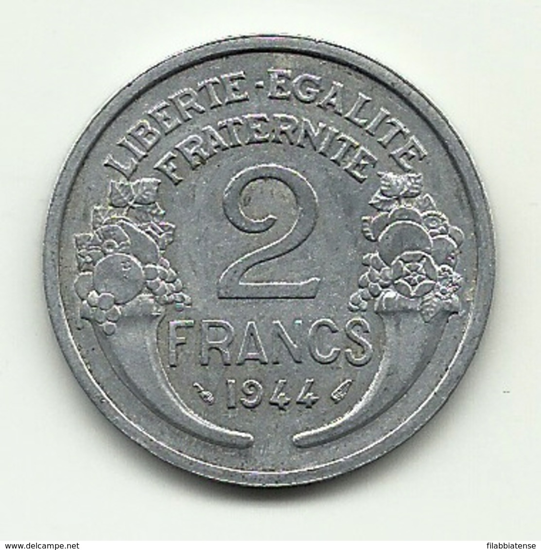 1944 - Francia 2 Francs ---- - Altri & Non Classificati
