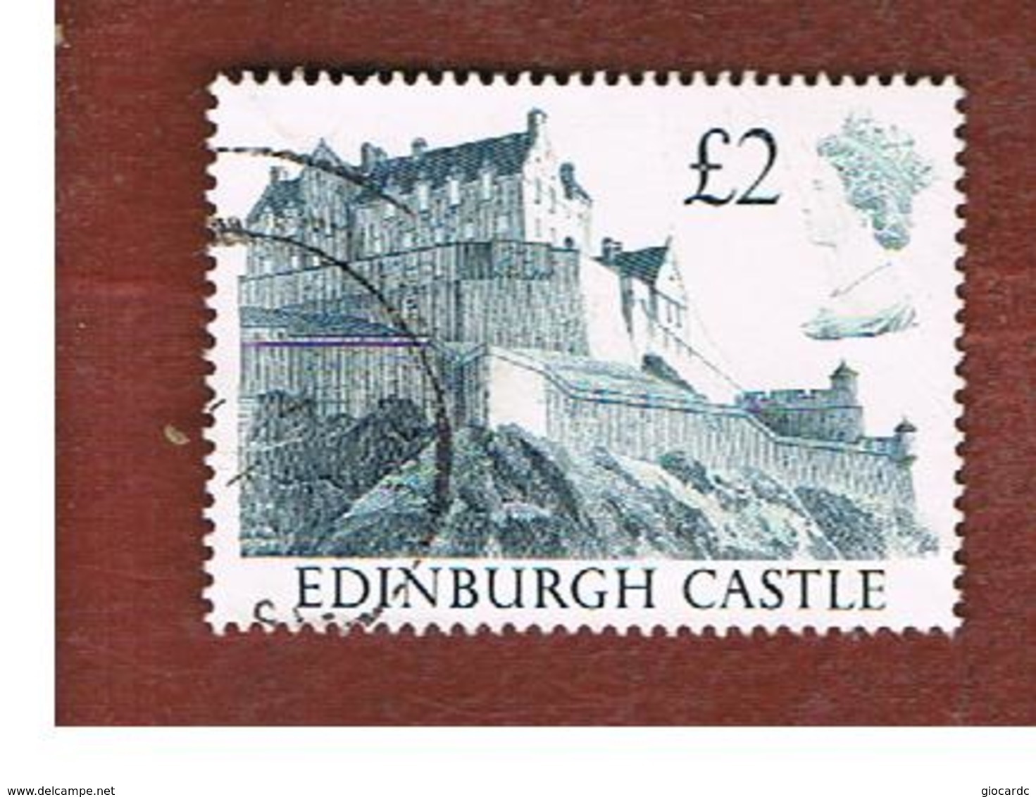 GRAN BRETAGNA (GREAT BRITAIN) - SG 1412   -  1988 CASTLES: EDINBURGH  - USED - Usati