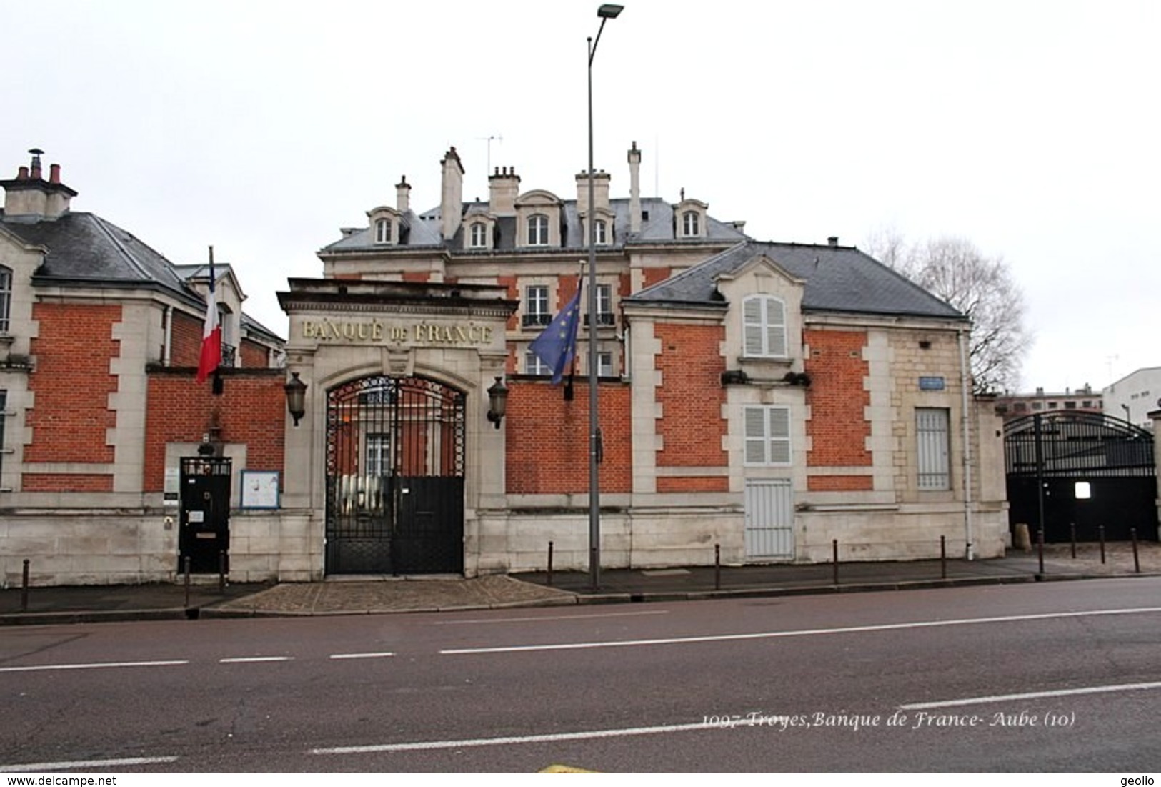 Troyes (10)- Banque De France (Edition à Tirage Limité) - Troyes