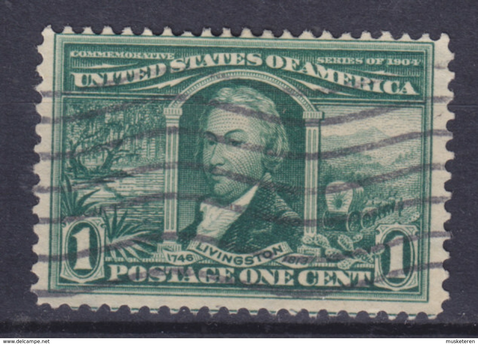 United States 1904 Mi. 154    1c. Louisiana-Ausstellung Robert R. Livingston - Used Stamps