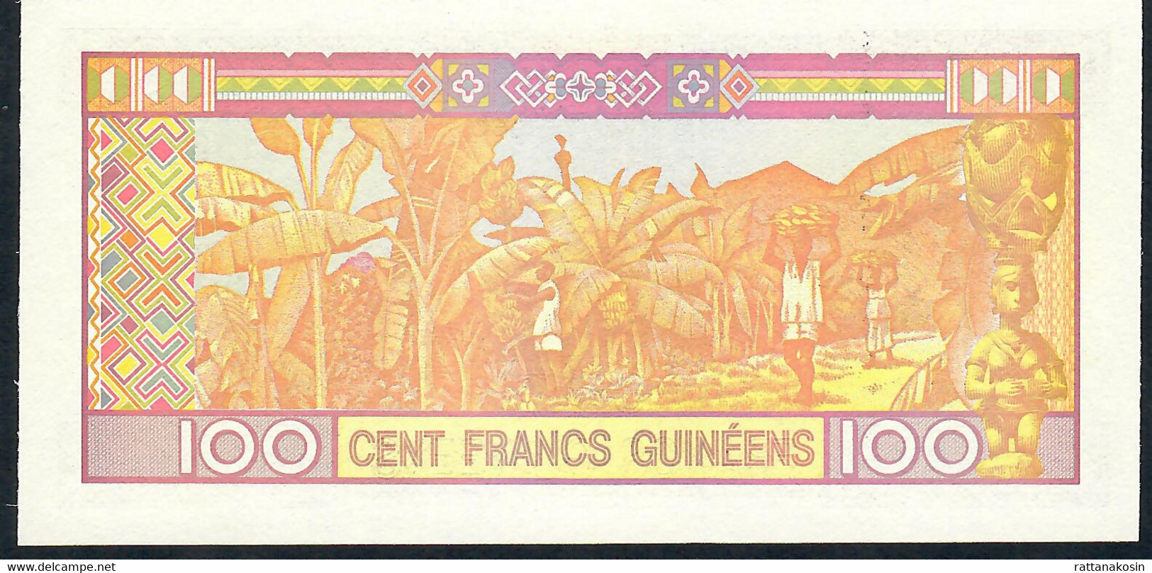 GUINEA P35b 100 FRANCS 2012 #FK     UNC. - Guinée