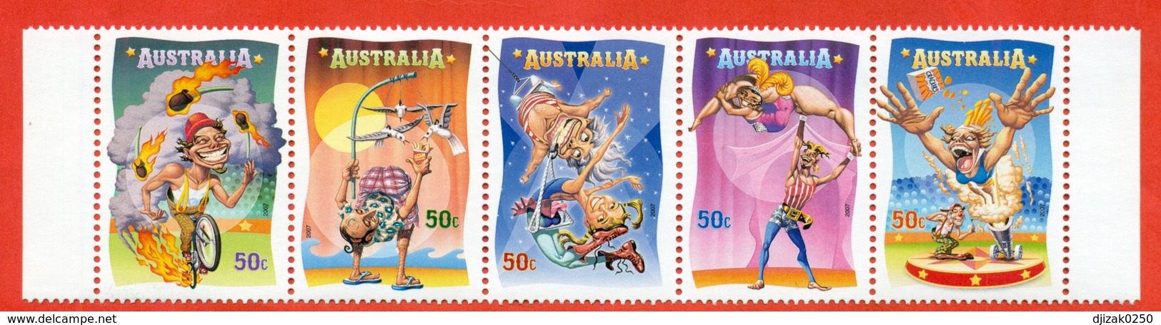 Australia 2007. Bicycle.Unused Stamps. - Cirque