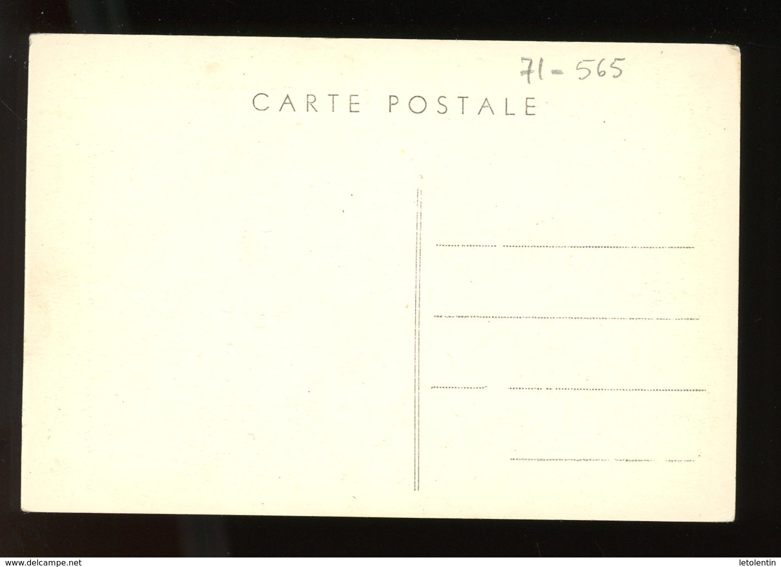 CPA- 71 - St POINT - CHAMBRE À COUCHER ET LIT DE MORT DU POÈTE - - Autres & Non Classés