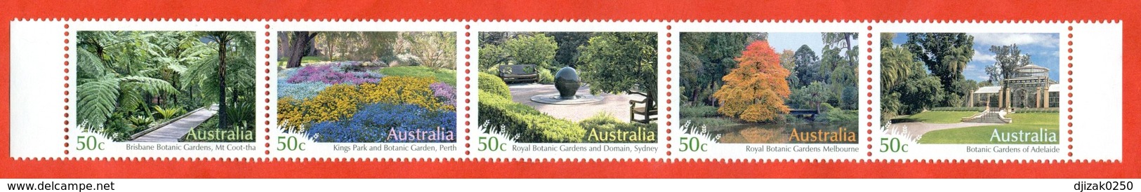 Australia 2007. Australian Botanic Gardens. Unused Stamps. - Alberi