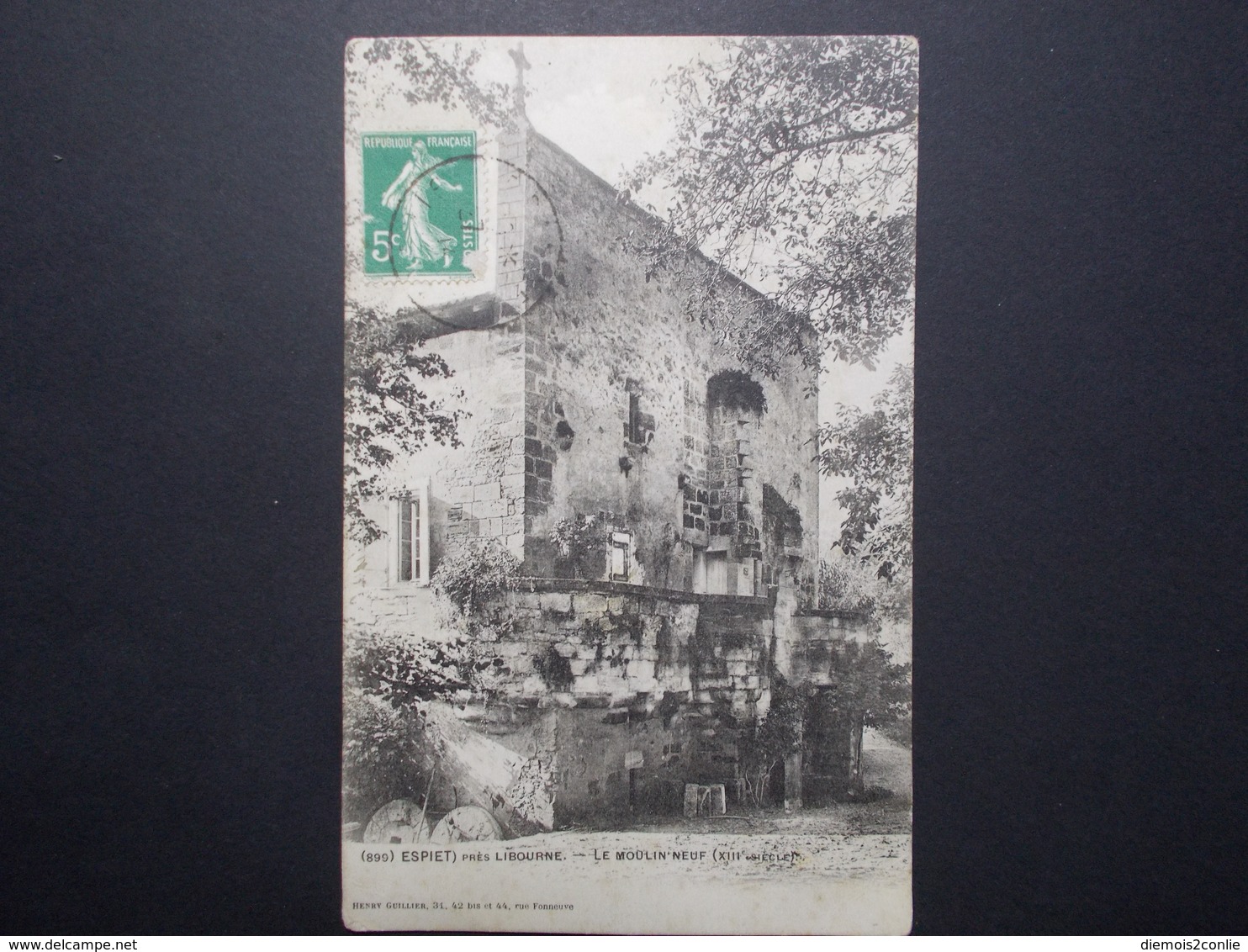 Carte Postale  - ESPIET (33) - Près Libourne - Le Moulin Neuf (2713) - Autres & Non Classés