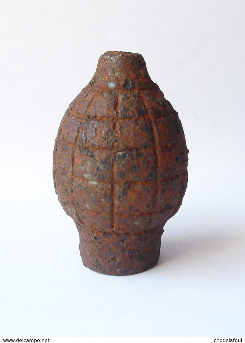 Corp Grenade Citron Foug INERTE 1914  1918 Ww1 (1) - 1914-18