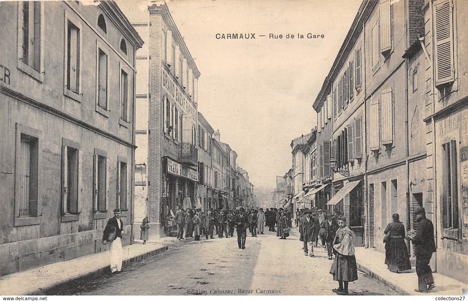 81-CARMAUX- RUE DE LA GARE - Carmaux