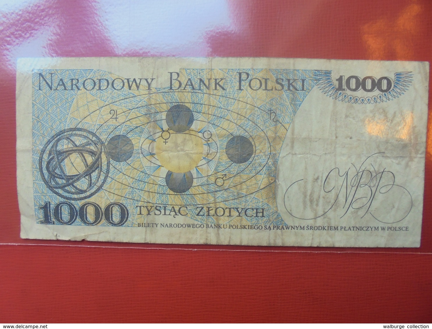 POLOGNE 1000 ZLOTY 1982 CIRCULER - Polonia