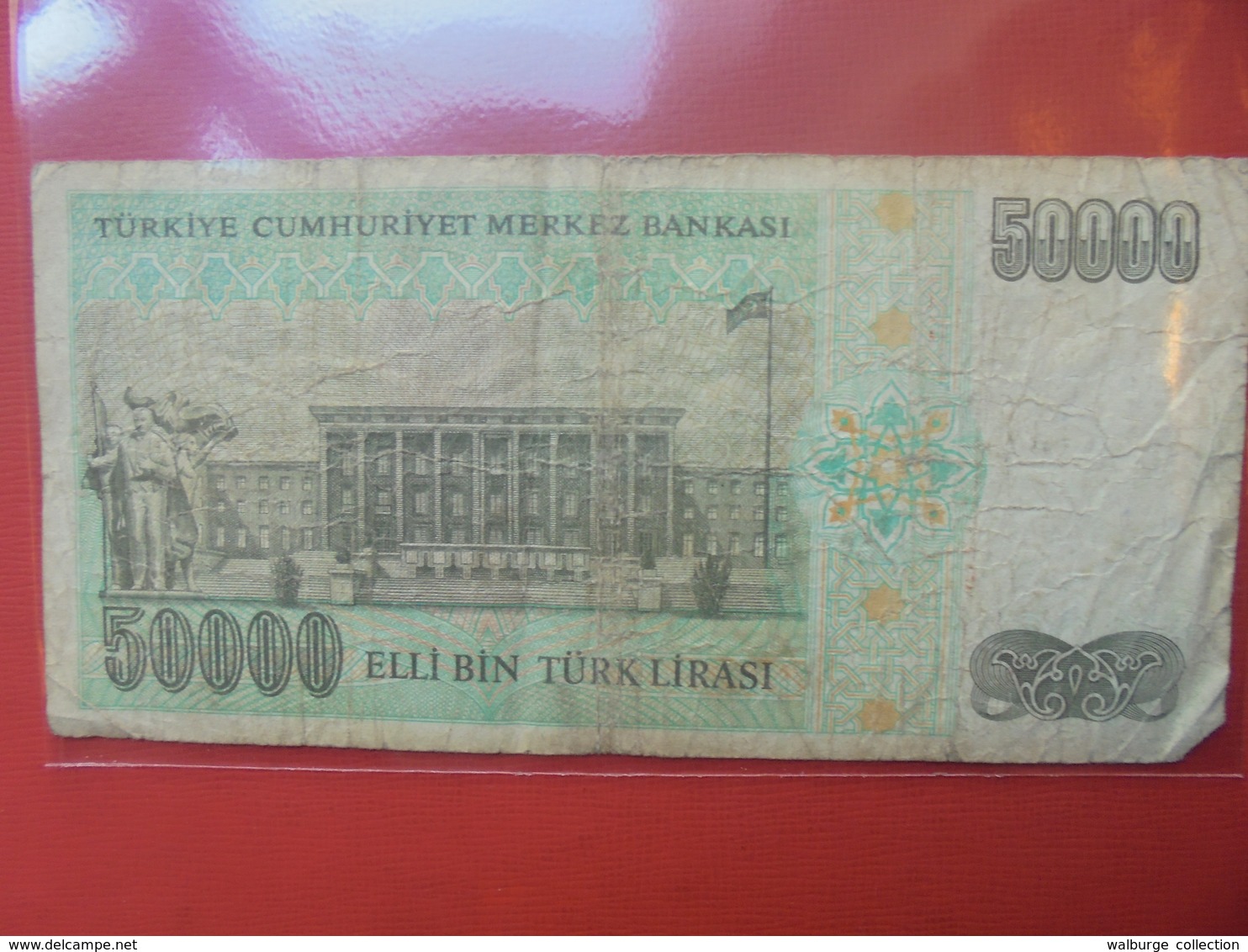 TURQUIE 50.000 LIRA 1970(89) CIRCULER - Turquie