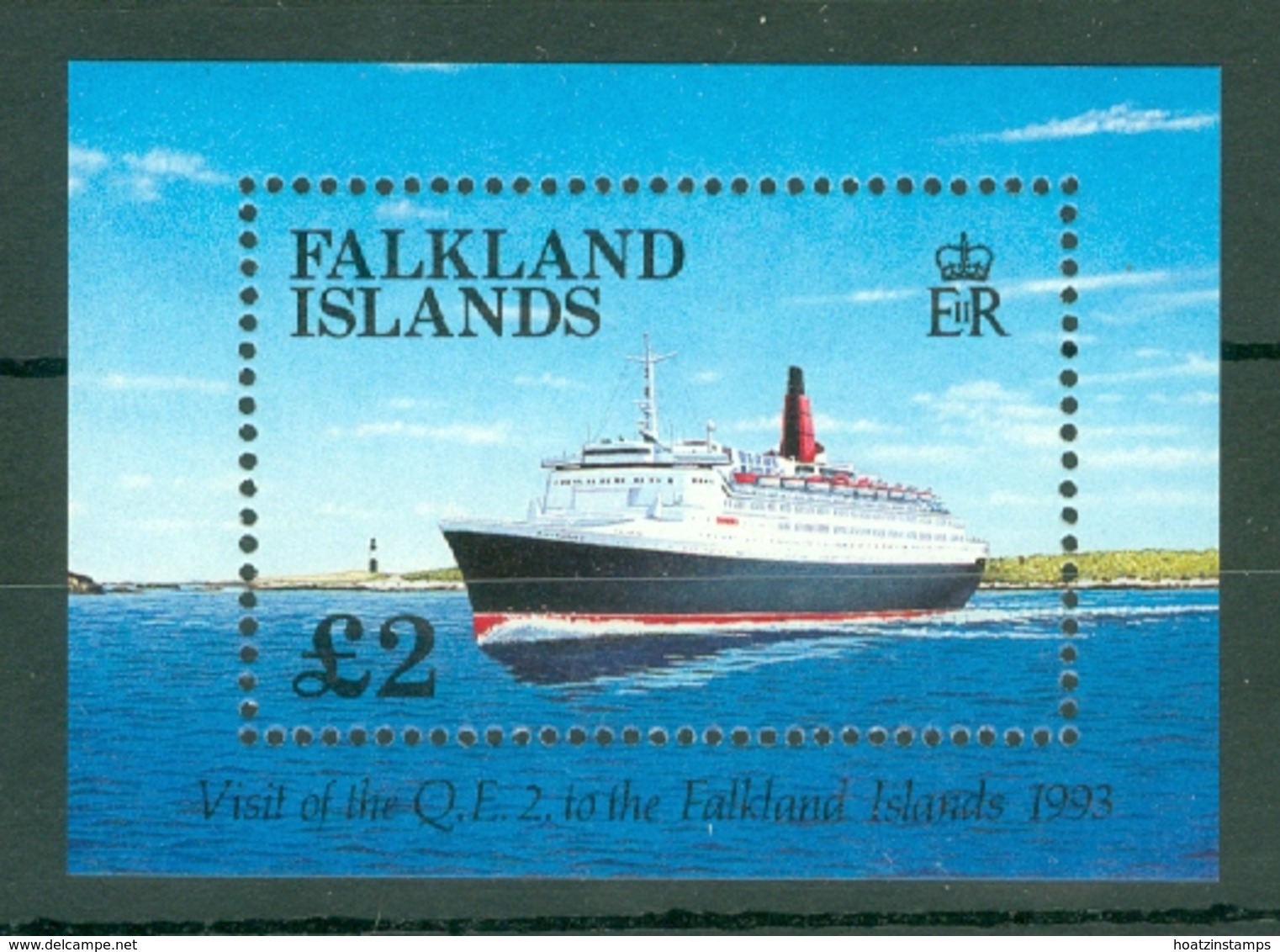 Falkland Is: 1993   Visit Of QE II (liner)  M/S  MNH - Falkland Islands