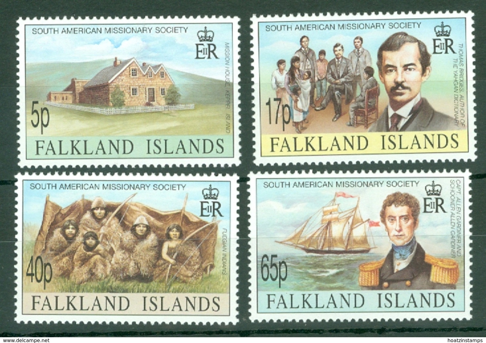 Falkland Is: 1994   150th Anniv Of South American Missionary Society    MNH - Falkland Islands
