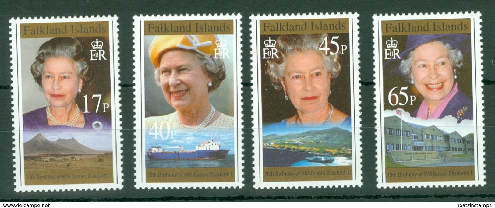 Falkland Is: 1996   70th Birthday Of QE II    MNH - Falkland Islands