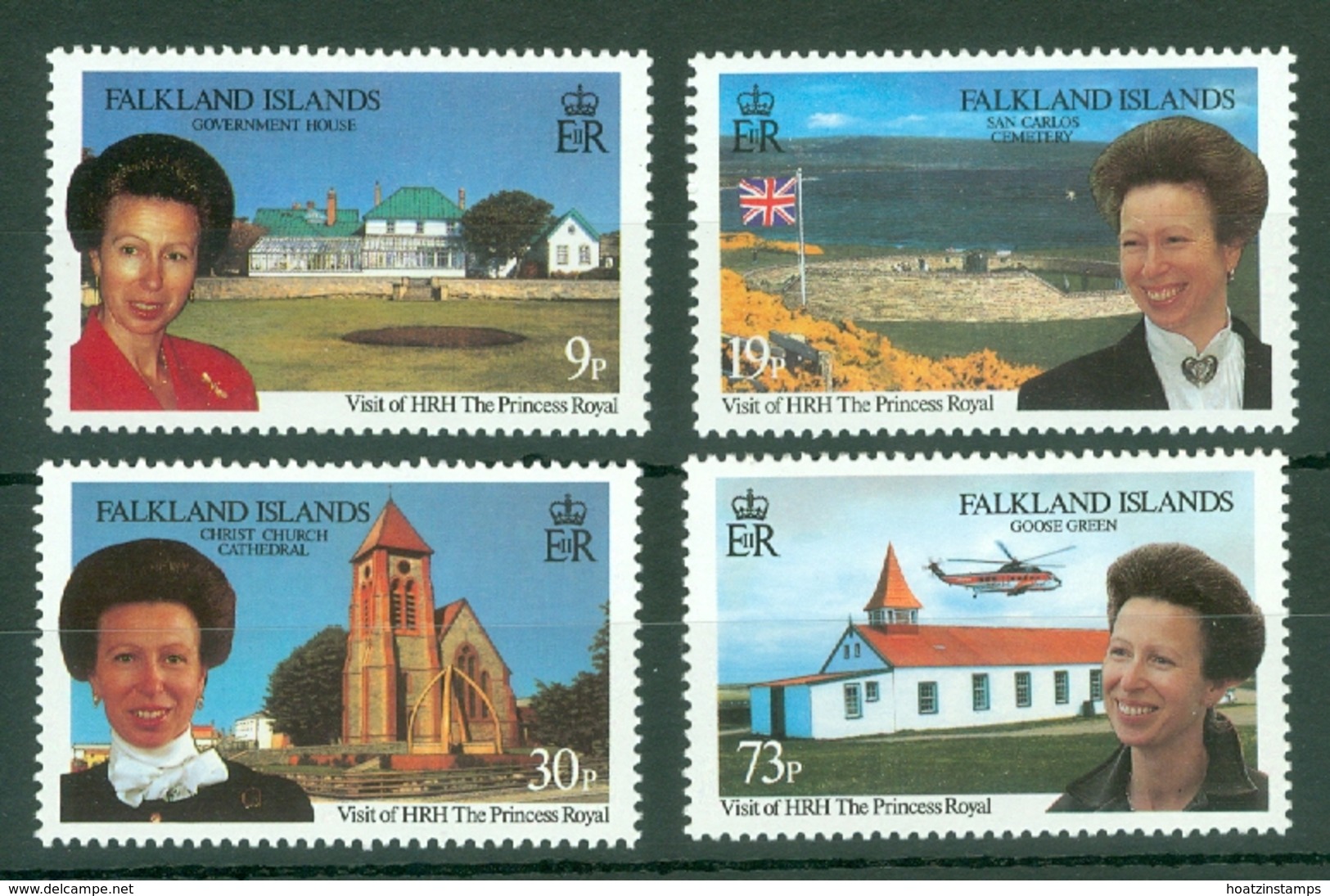 Falkland Is: 1996   Royal Visit    MNH - Falkland Islands