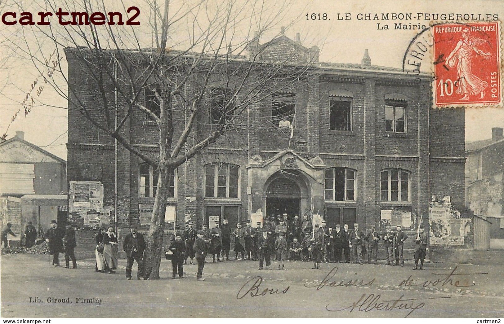 LE CHAMBON-FEUGEROLLES LA MAIRIE 42 - Le Chambon Feugerolles