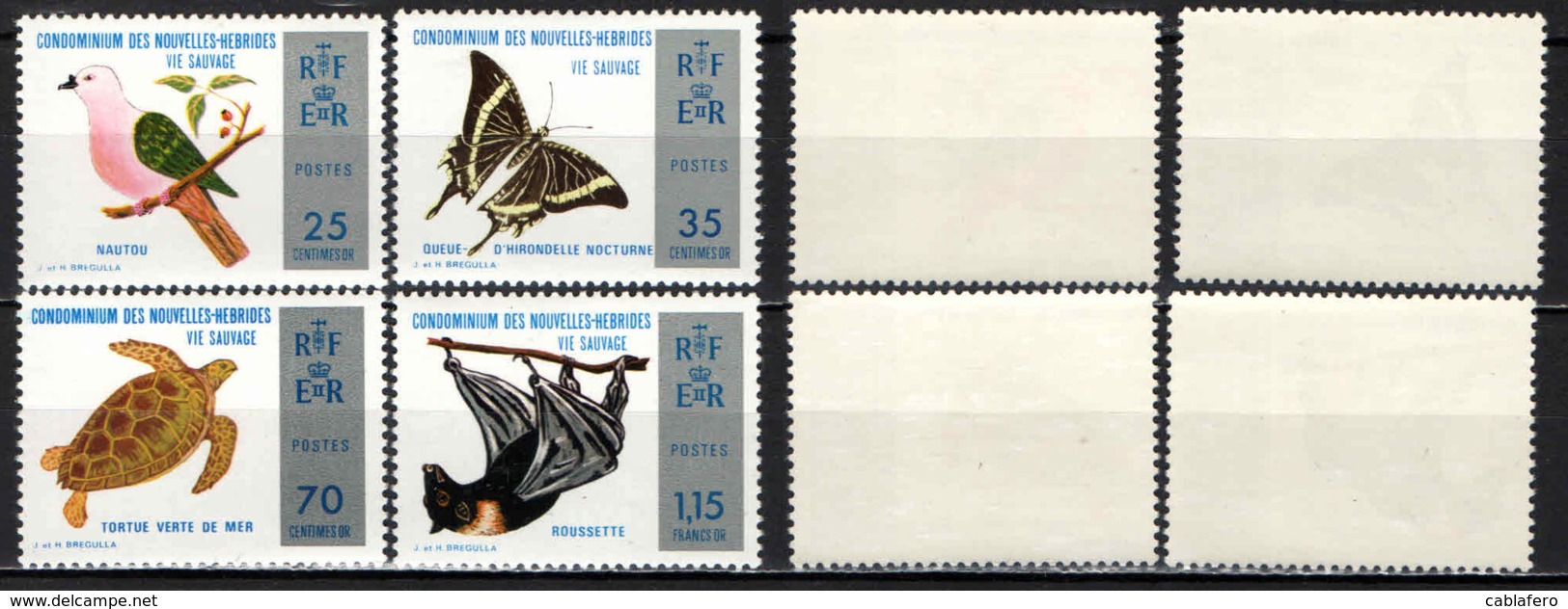 NUOVE EBRIDI - 1974 - CONSERVAZIONE DELLA NATURA - NATURE CONSERVATION - MNH - Altri & Non Classificati