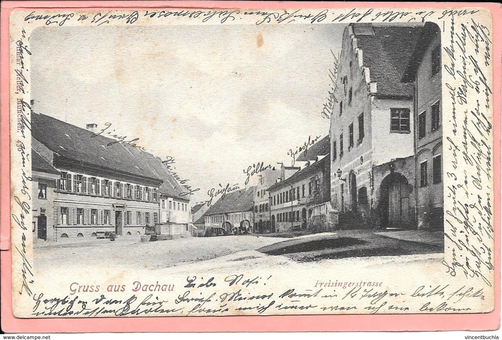 Gruss Aus Dachau - Freisingerstrasse - Dachau