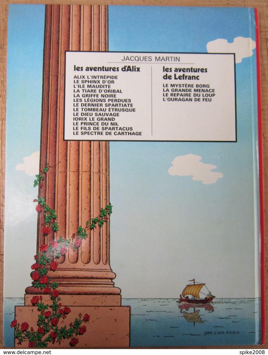E.O. 1977 ALIX Tome13 LE SPECTRE DE CARTHAGE De Jacques MARTIN - Alix