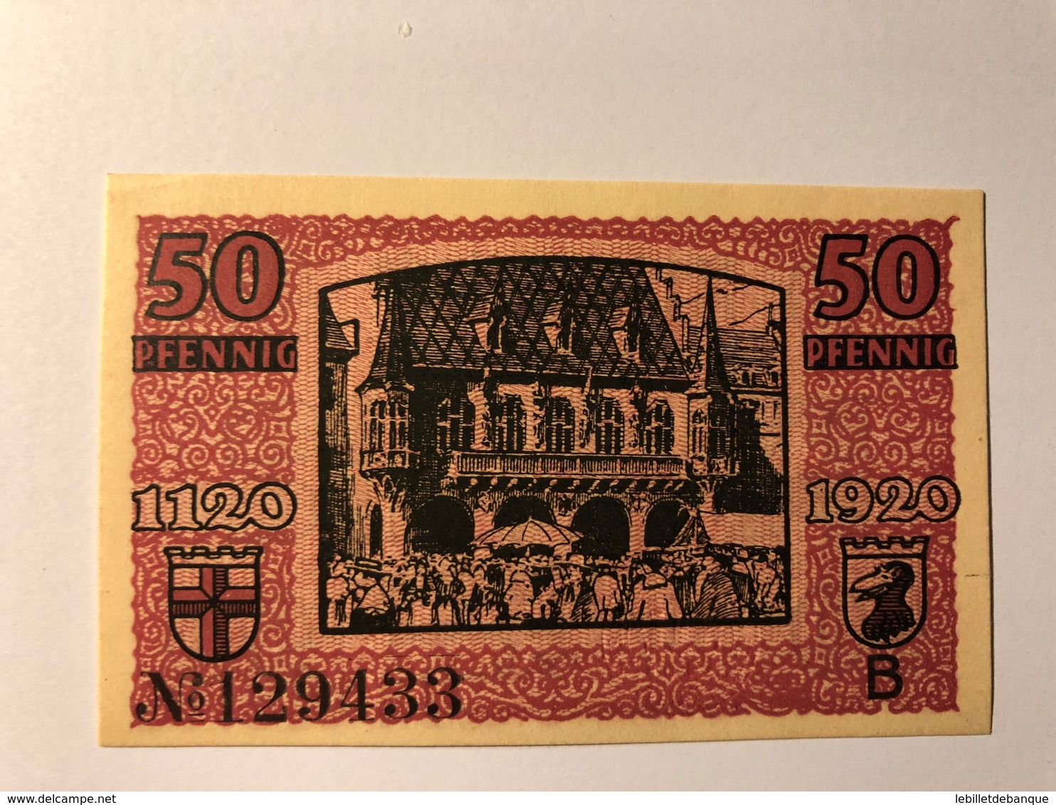 Allemagne Notgeld Freiburg 50 Pfennig - Collections