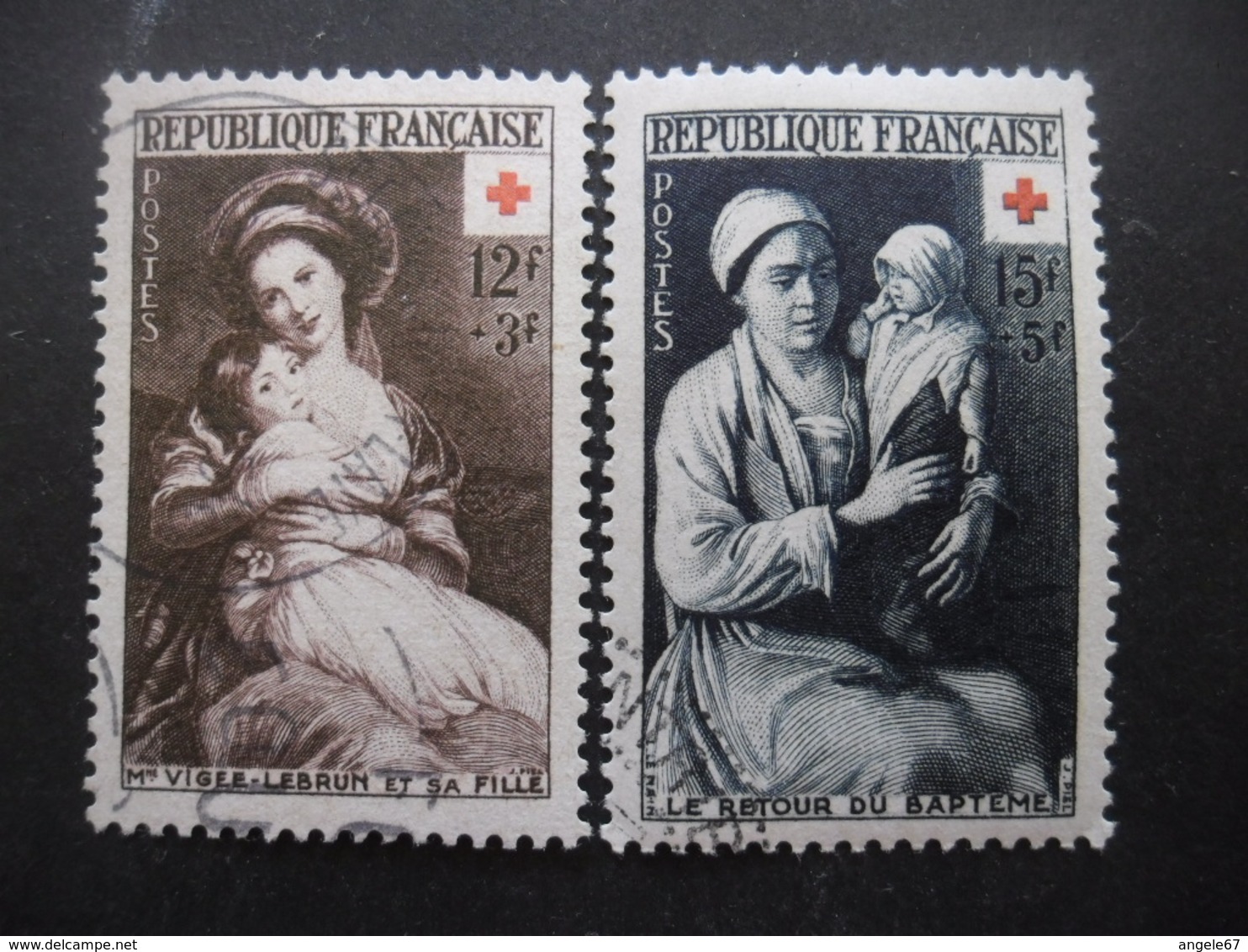 FRANCE N°966 Et 967 Oblitérés - Used Stamps