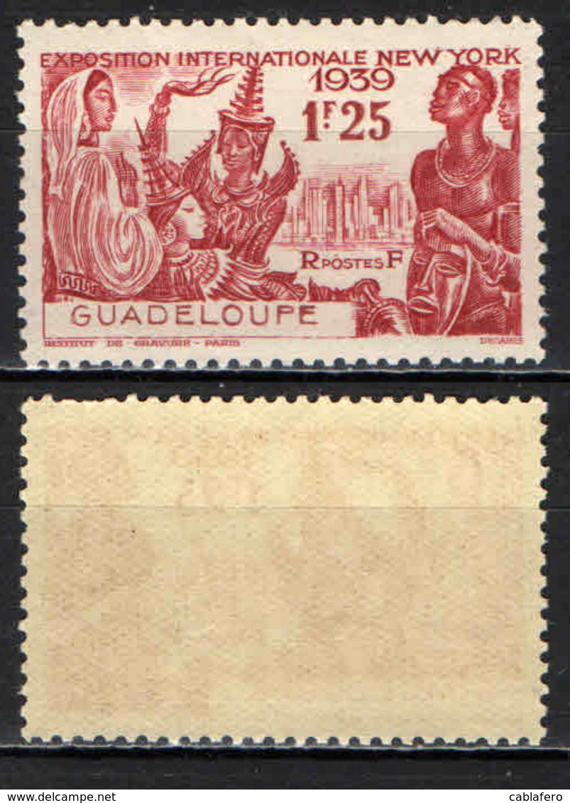 GUADALUPE - 1939 - FIERA INTERNAZIONALE DI NEW YORK - MNH - Nuovi