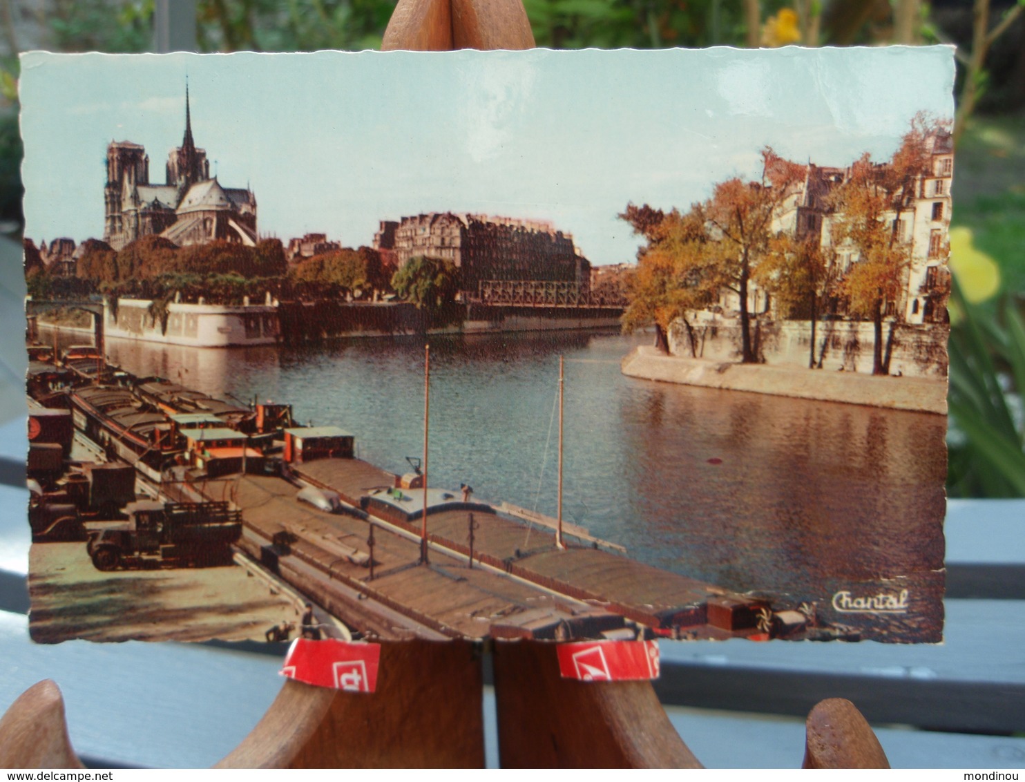 Cpsm   Notre-Dame-de-Paris. Péniches Sur La Seine. - Otros Monumentos