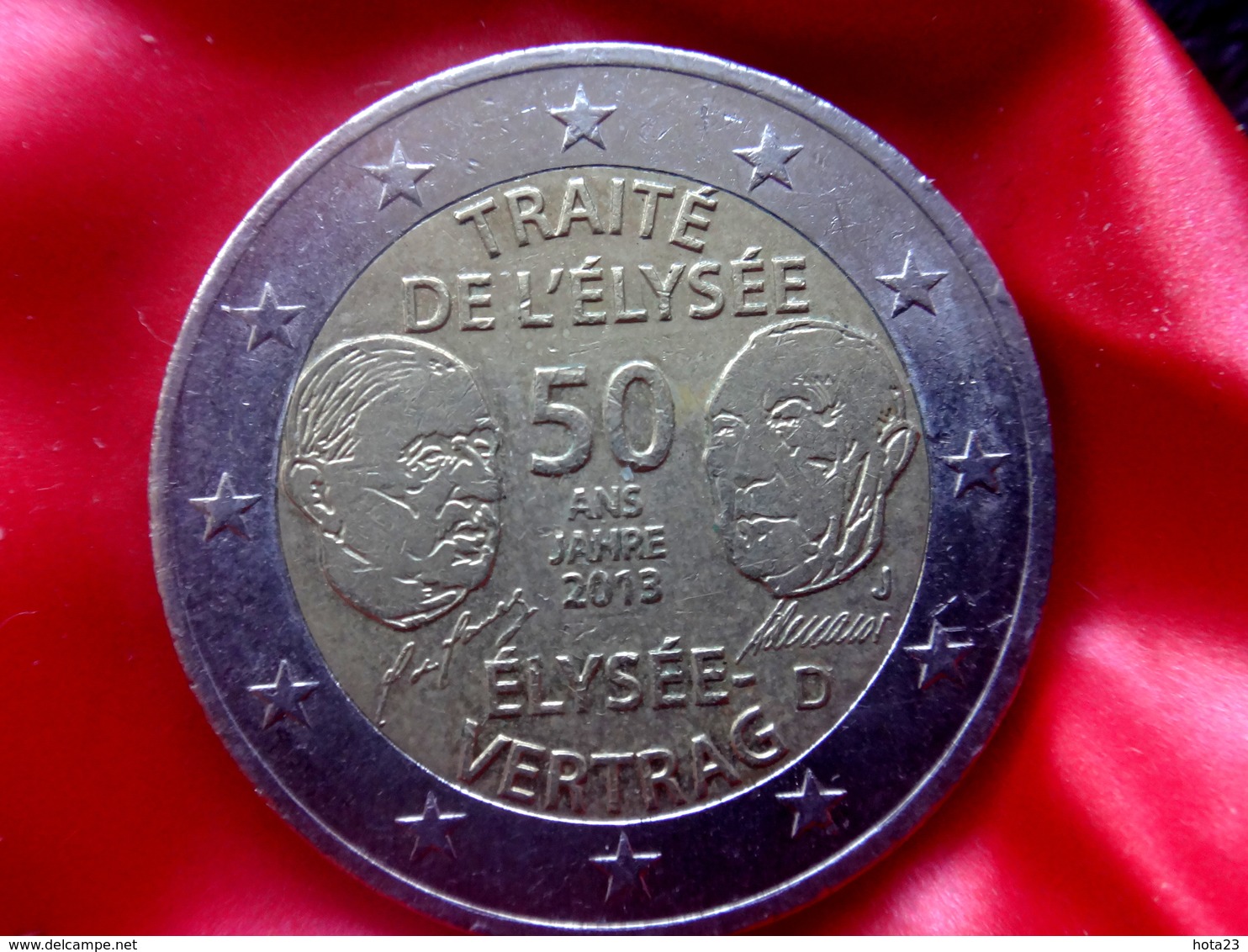 Germany 2 Euro   - J  - 2013 "50y Of Franco-German Friendship"   Coin CIRCULATED - Deutschland