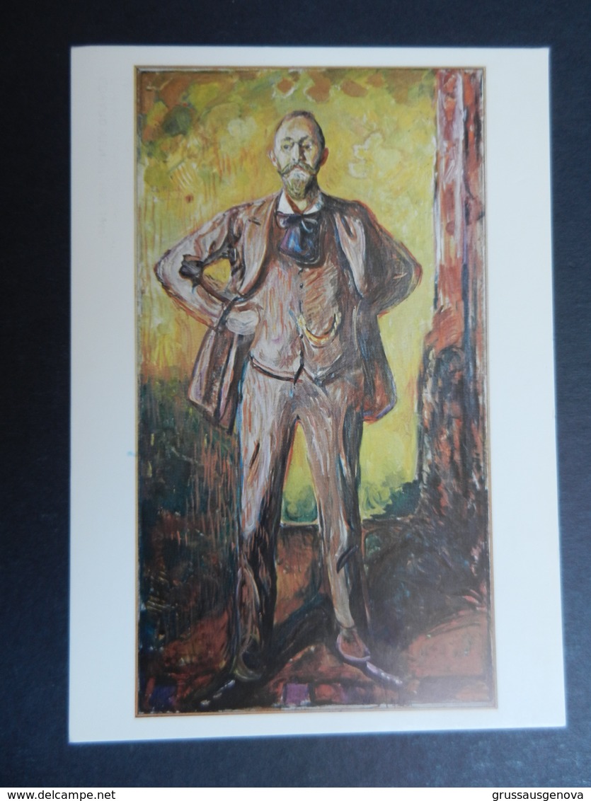 19923) MUNCH EDVARD PROFESSOR DANIEL JACOBSEN OSLO MUNCH MUSEET - Pittura & Quadri