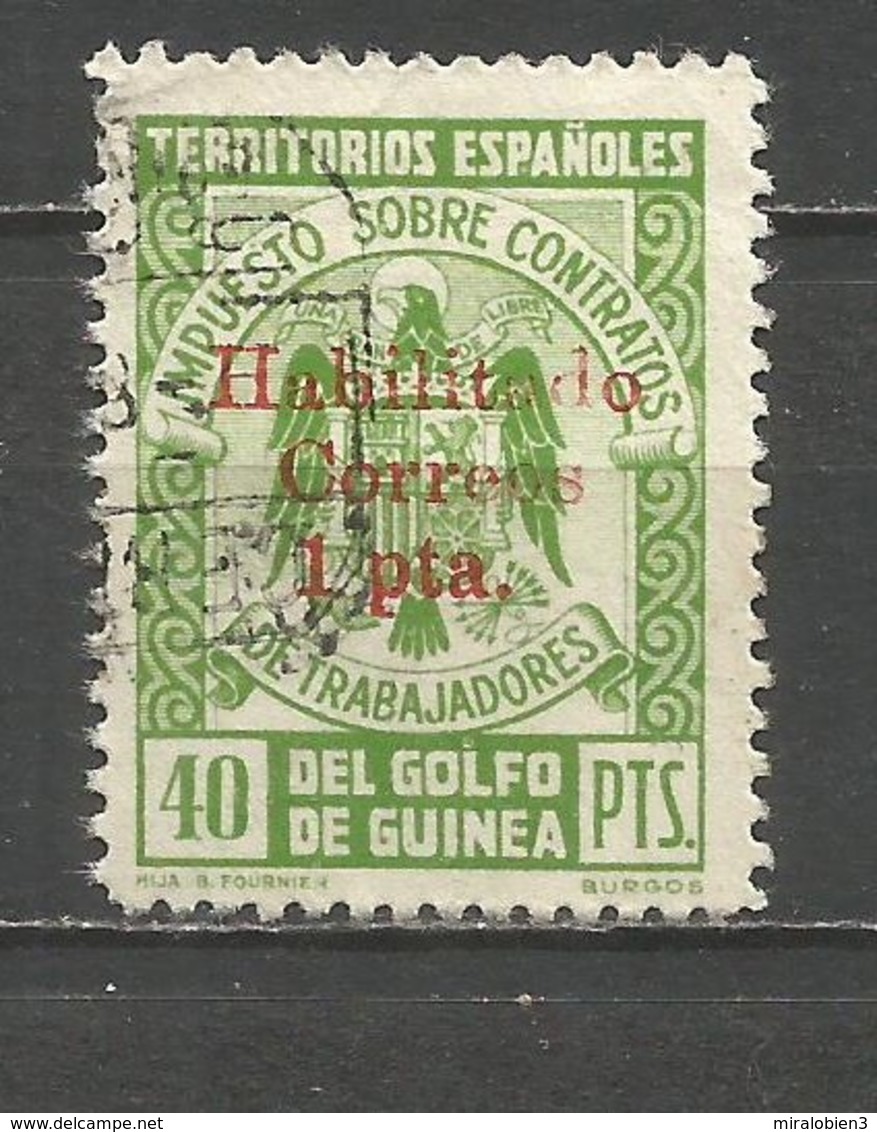 GUINEA EDIFIL NUM. 259K USADA - Guinea Española