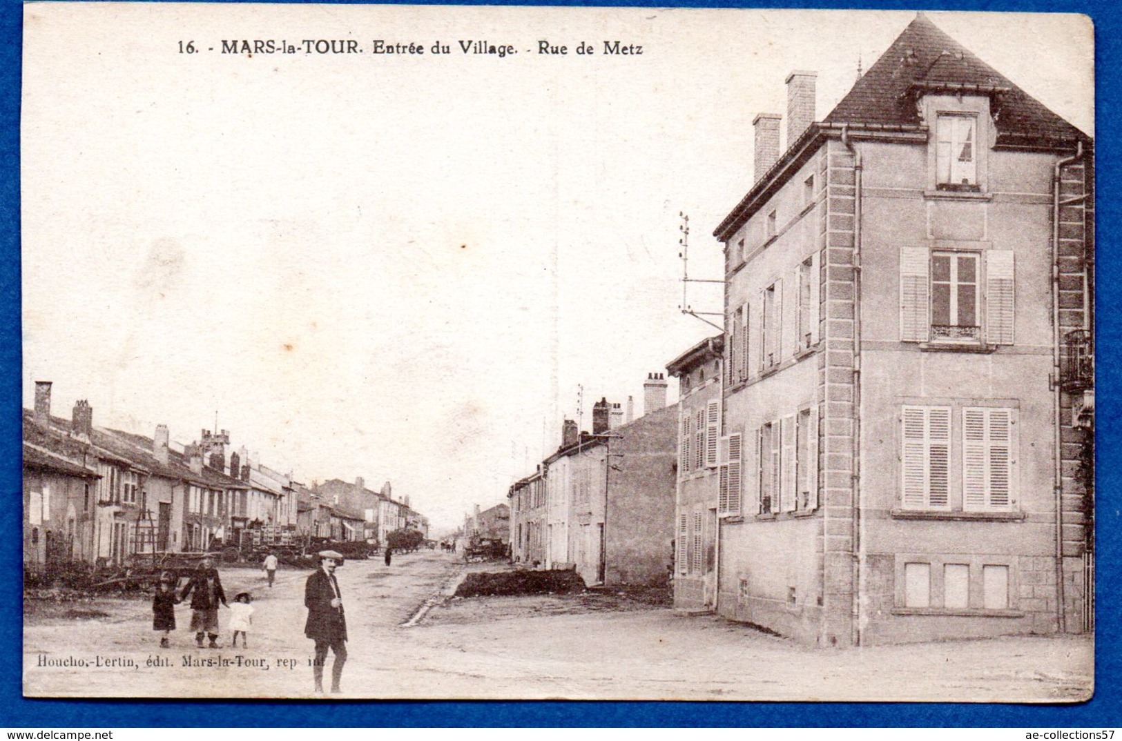 Mars La Tour  / Entré Du Village - Rue De Metz / Grand Plis - Altri & Non Classificati